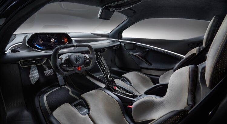Lotus Evija (intérieur)