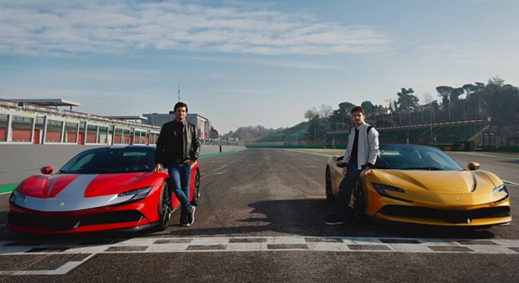 Sainz et Leclerc en "goguette" sous le soleil d'Imola !