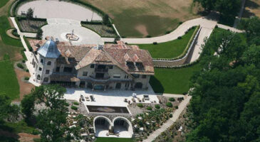 La villa de la famille Schumacher &agrave; Gland.