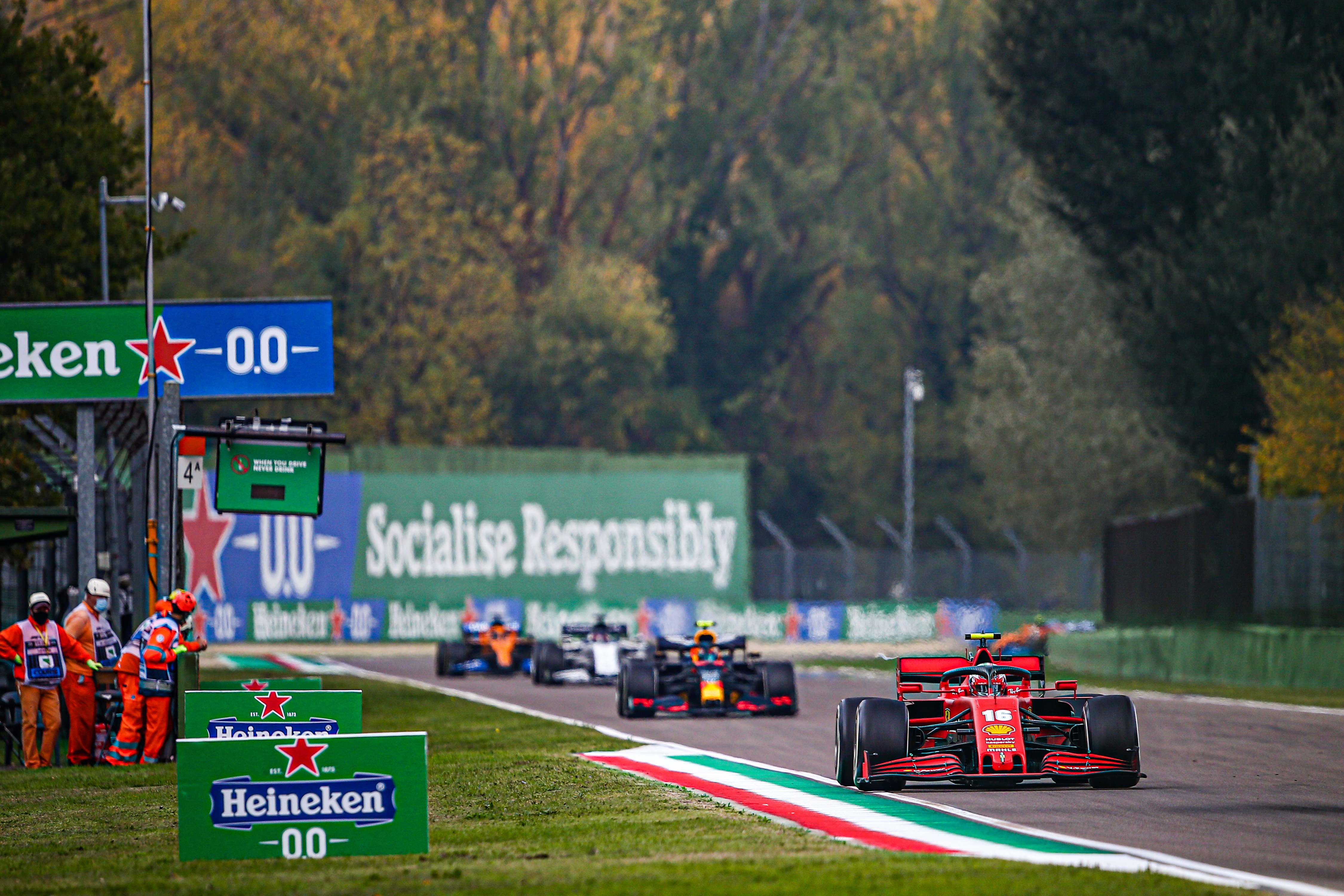 La FIA a décidé de rallonger la zone DRS du circuit d'Imola.