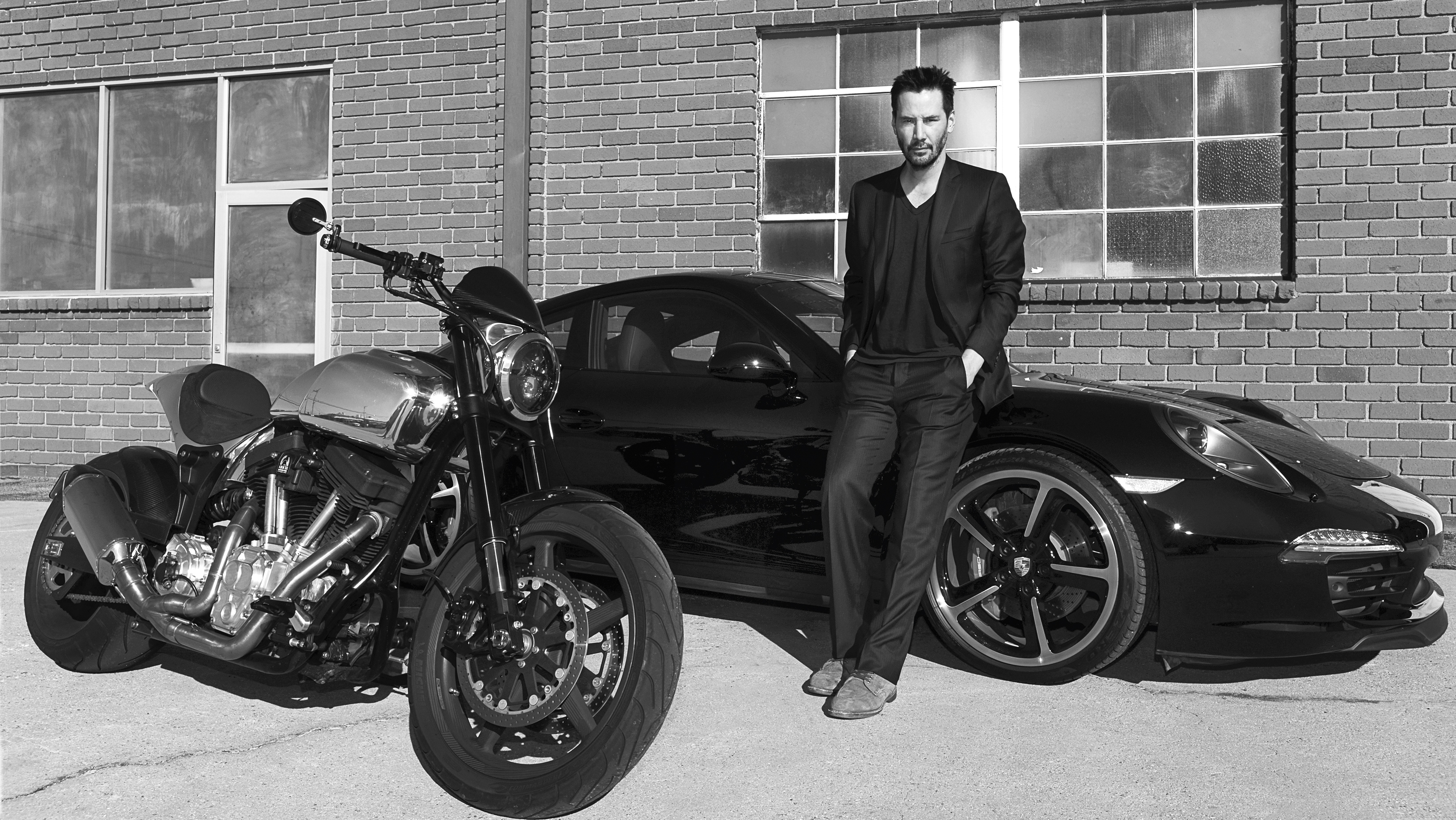 Keanu Reeves : dans le garage de la star de 
