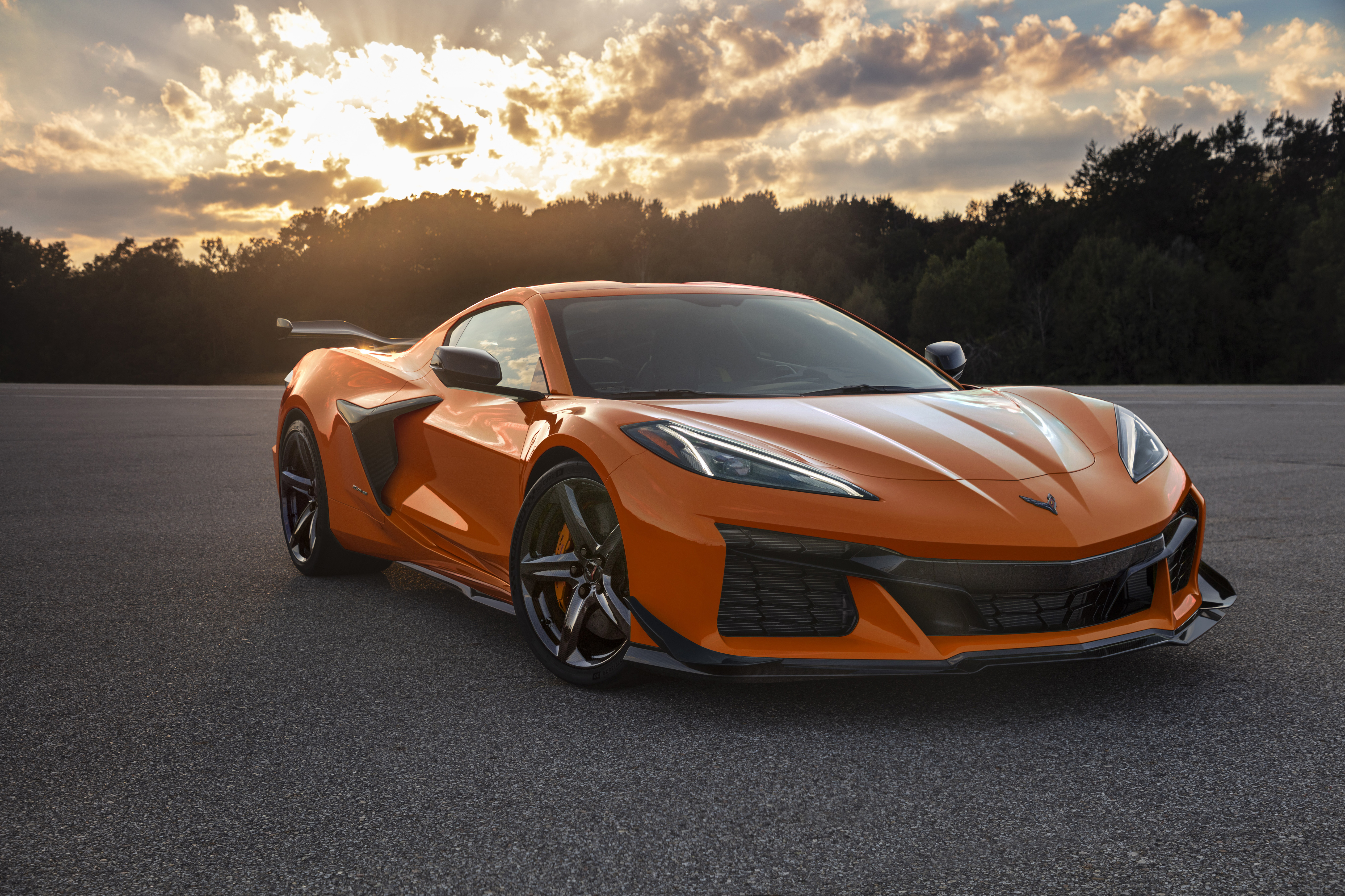 Chevrolet corvette Z06 face avant