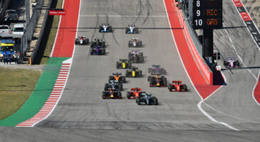 D&eacute;part du GP d'Austin