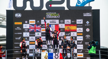 Ogier et Ingrassia sur le podium du Rallye de Monza