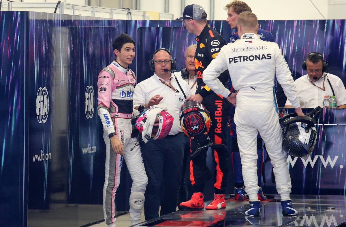 Accrochage Verstappen-Ocon au GP du Brésil 2018