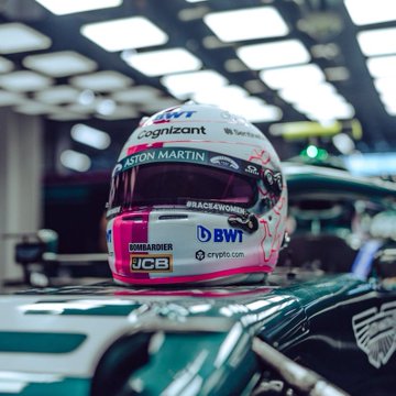 Le casque de Sebastian Vettel au GP de Jeddah