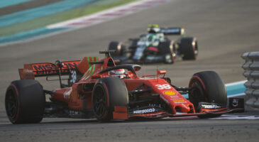 f1 abu dhabi essais piste ferrari avant