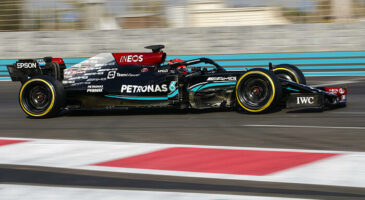 mercedes f1 circuit profil vibreurs