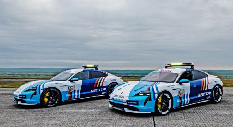 Porche Taycan Turbo S : la nouvelle "safety-car" de la Formula E en 2022.