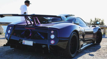 Lewis Hamilton Pagani