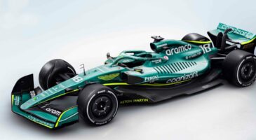 la nouvelle AMR22 d'Aston Martin Cognizant F1 Team