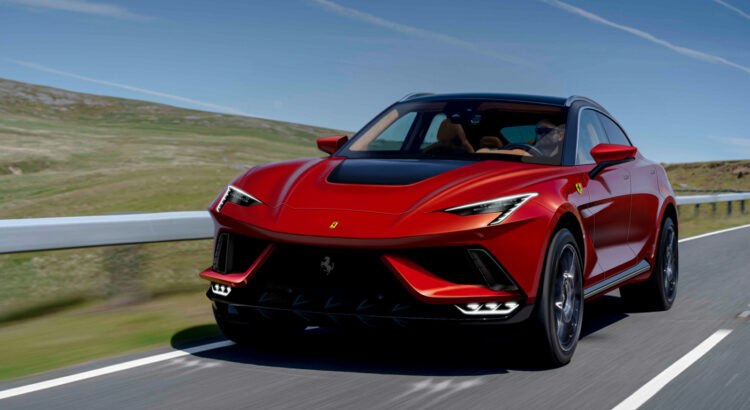 Ferrari Purosangue (725 ch) : 310 km/h