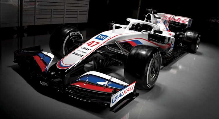 Haas F1 Team : Haas VF-22 (livrée)