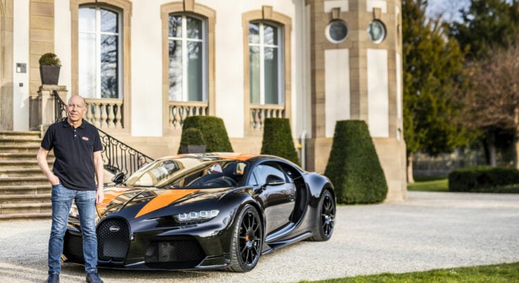Andy Wallace, pilote officiel de Bugatti, honoré par ses pairs à Sebring