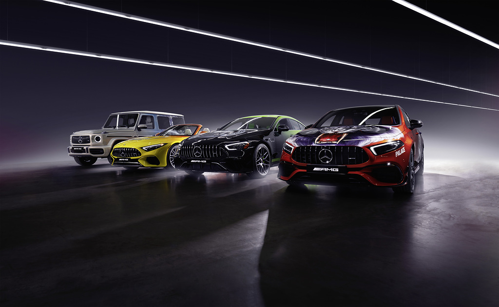 Mercedes-AMG : quatre modèles uniques en mode 