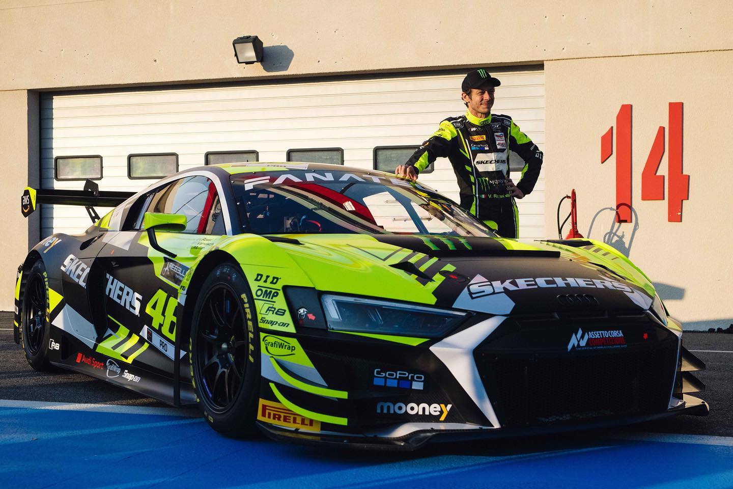 Valentino Rossi Audi R8 LMS GT3 WRT