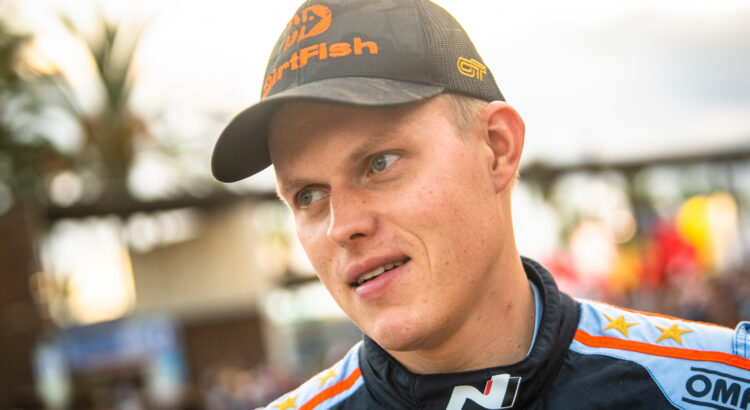 Ott Tänak, furieux après la Suède