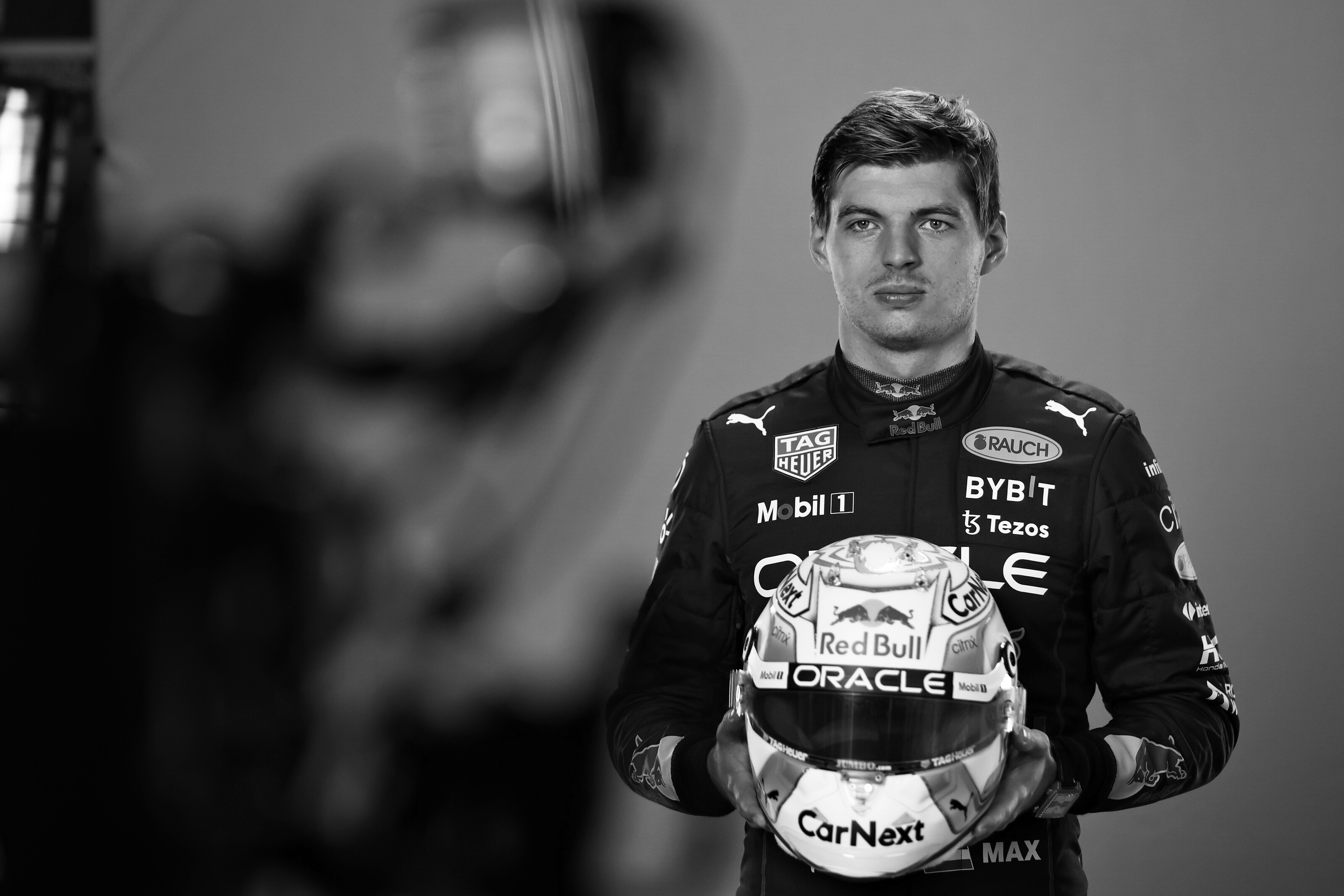 Max Verstappen et son nouveau casque
