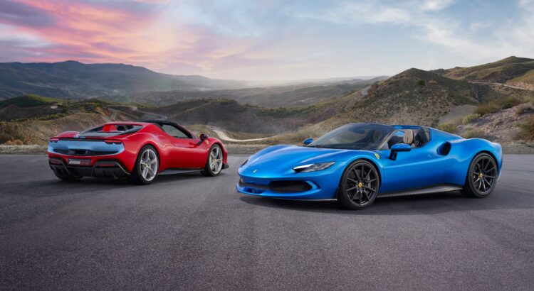 Ferrari 296 GTS (2022) : V6 hybride et 830 ch dans le vent