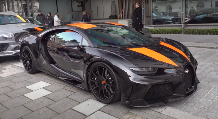 Une Bugatti Chiron Super Sport 300+ dans les rues de Londres !