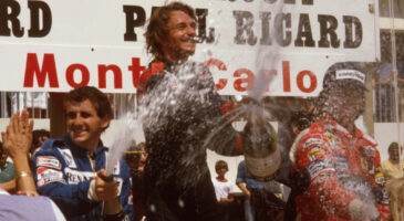 podium du Grand Prix de France 1982