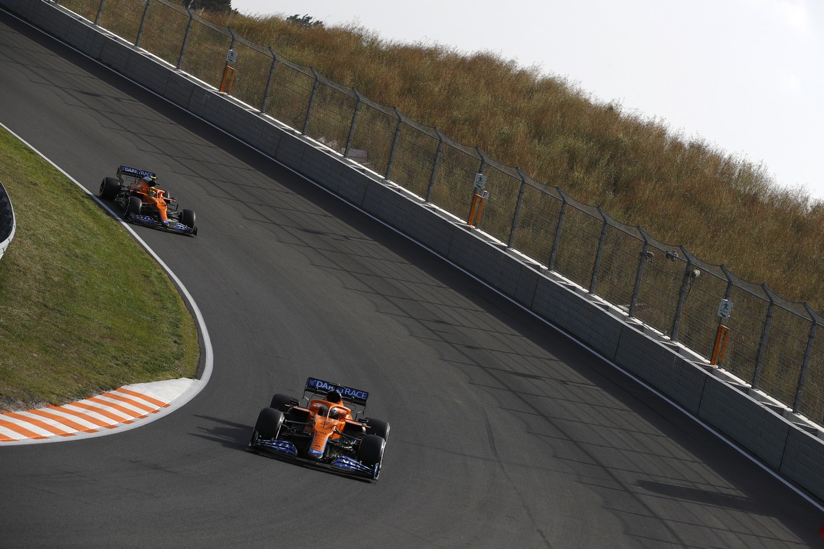 F1 DRS Zandvoort EL1