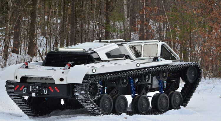 Ripsaw F4 : un tank de luxe version supercar ! (+ Photos)