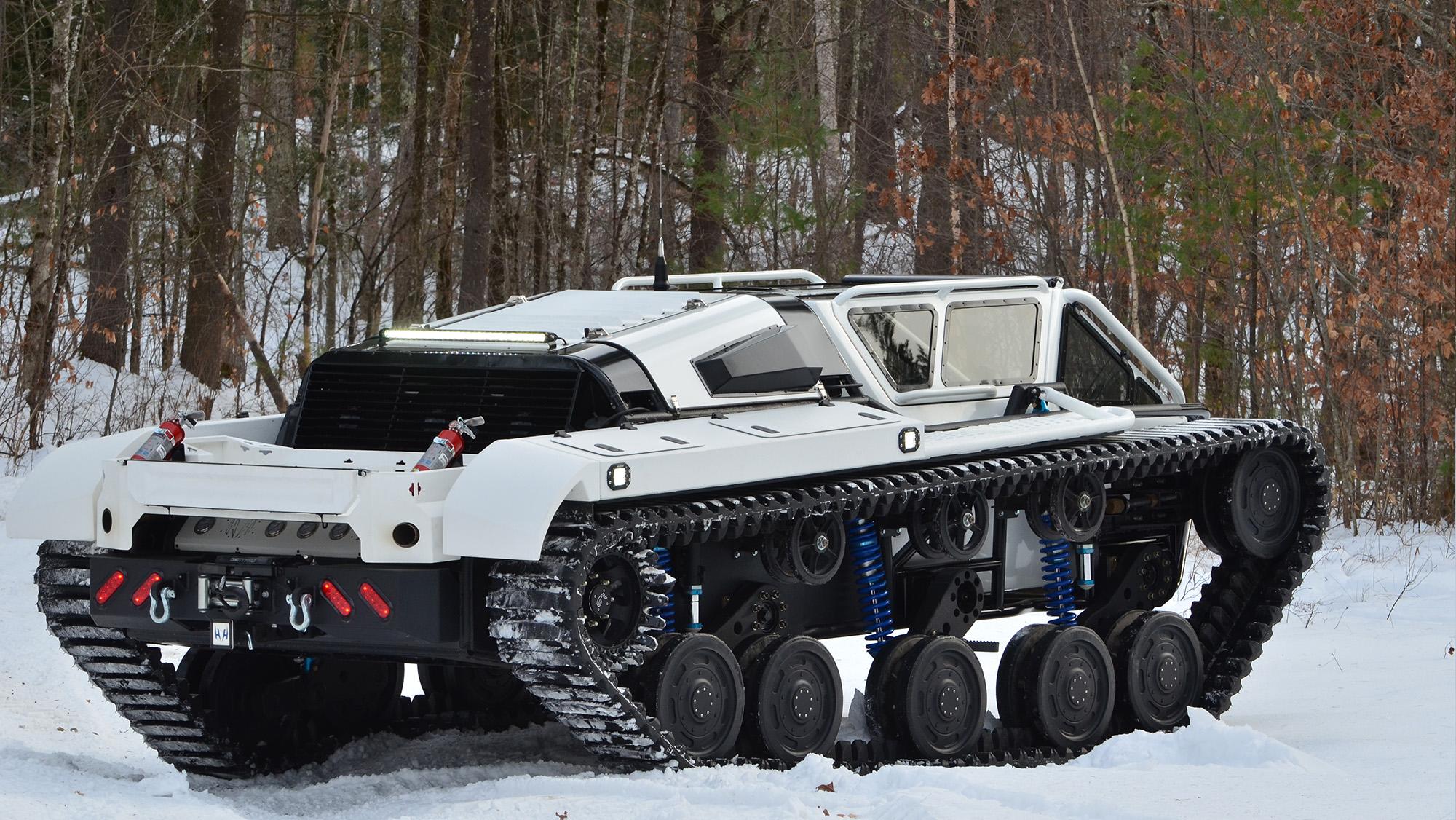 Ripsaw tank supercar