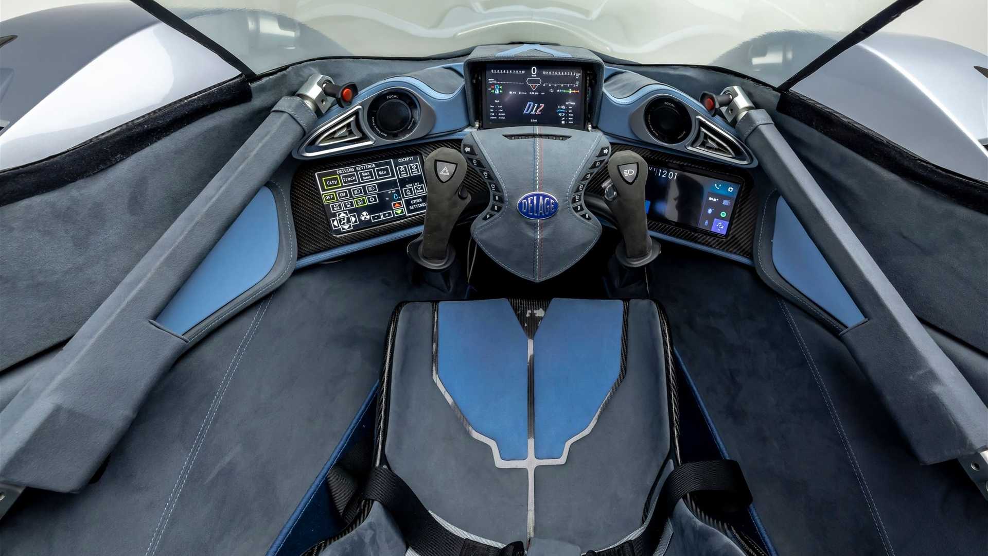 Delage D12 : deux nouvelles versions extrêmes et sans toit de l’hypercar !