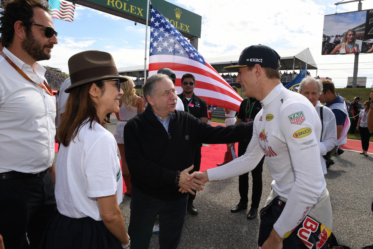 Jean Todt Max Verstappen Michael Schumacher