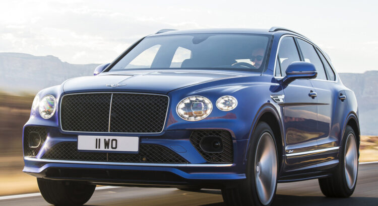 Bentley Bentayga Speed (626 ch) : 306 km/h