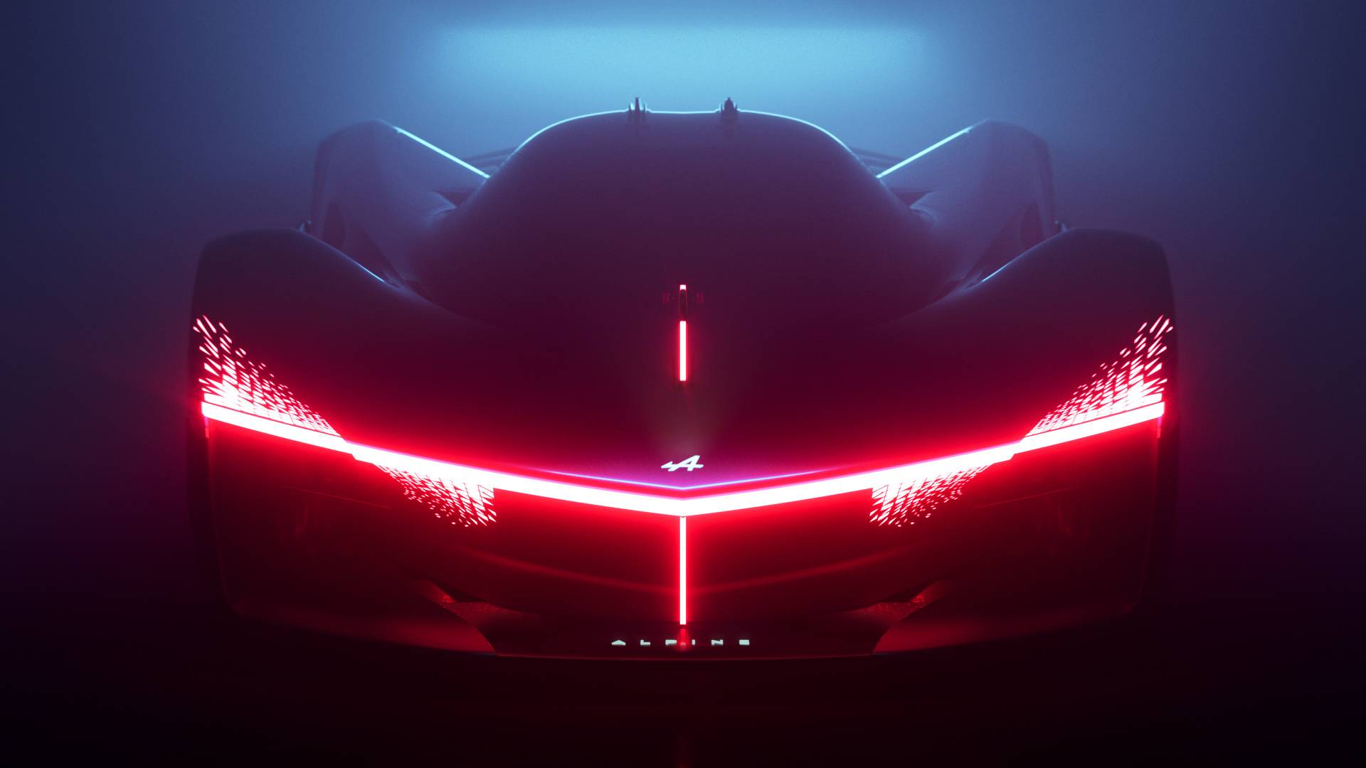 Alpine concept-car Alpenglow 2022