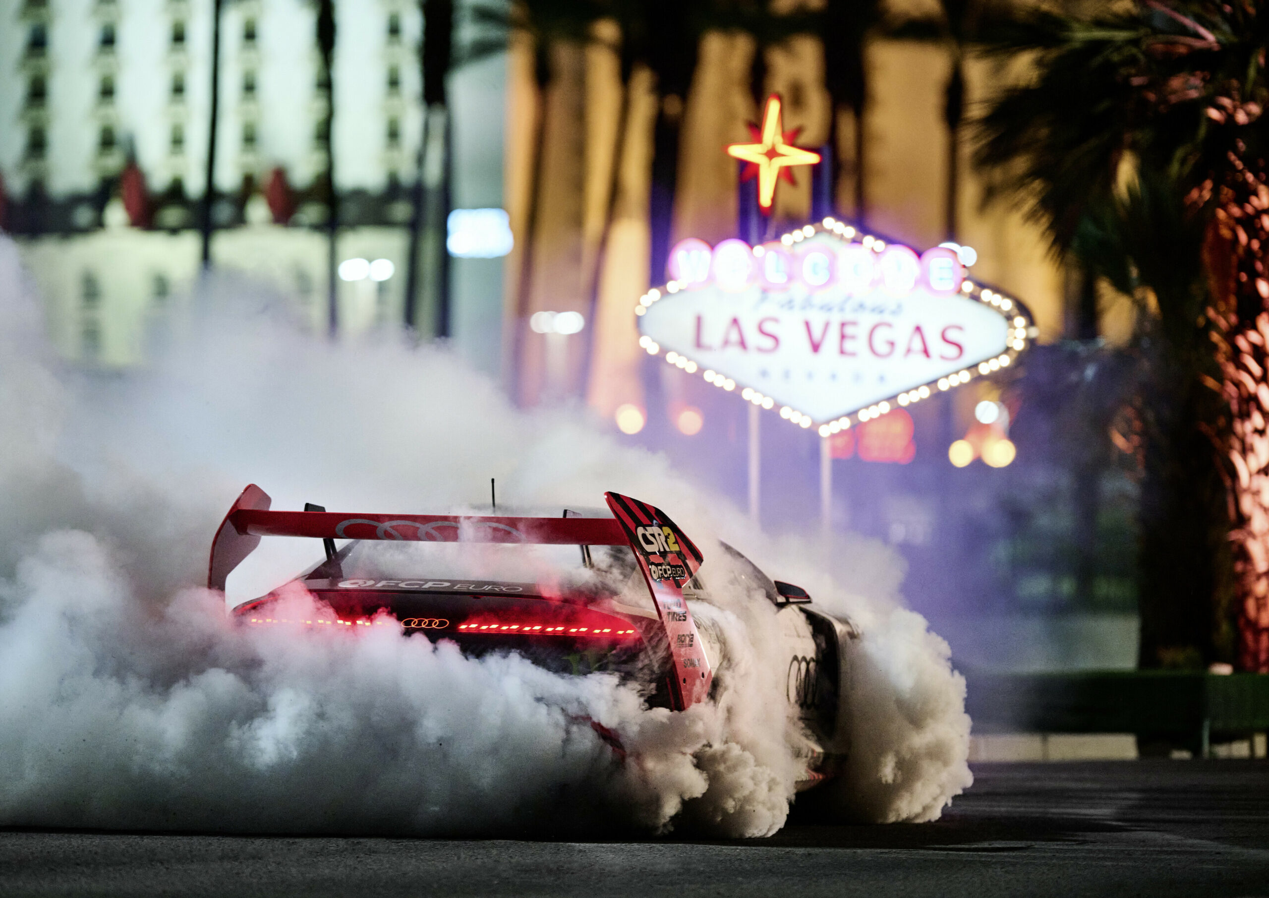 Gymkhana Ken Block Audi S1 Hoonitron Las Vegas