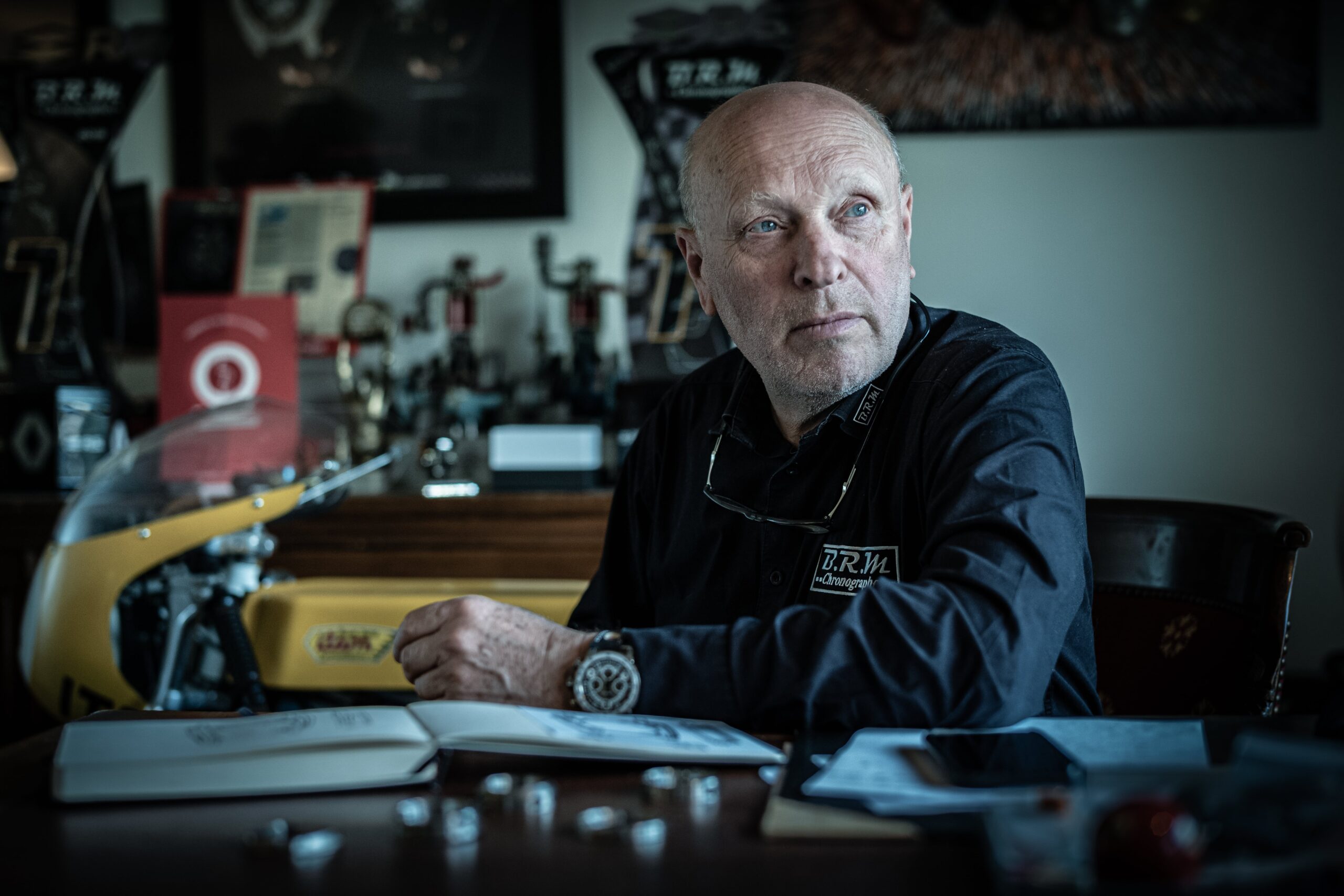 Bernard Richards, fondateur et PDG de B.R.M