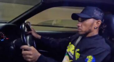 Lewis Hamilton Nissan Skyline R34