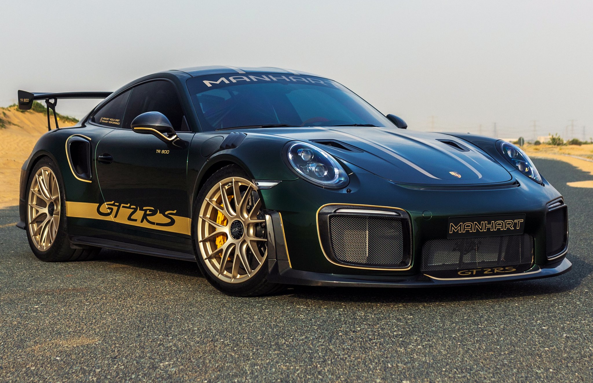 Manhart TR 900 : la Porsche 991 GT2 RS surgonflée à 945 ch !