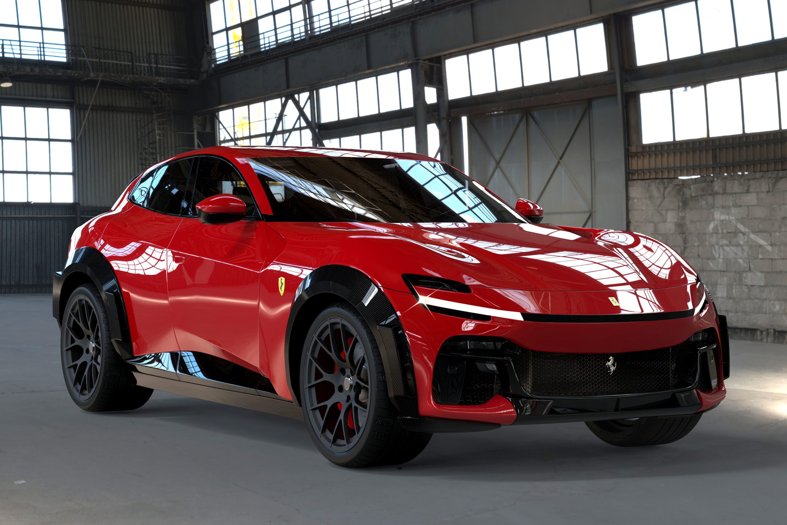 Ferrari Purosangue 2023 Fuego DMC !
