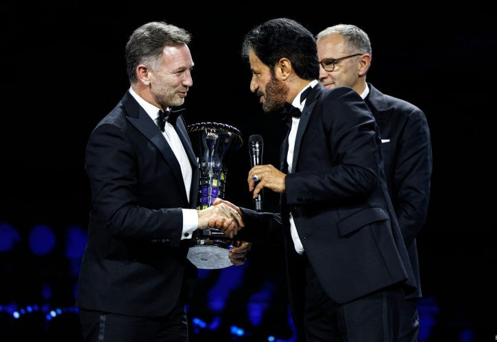 Christian Horner Mohammed Ben Sulayem Bologne FIA 2022