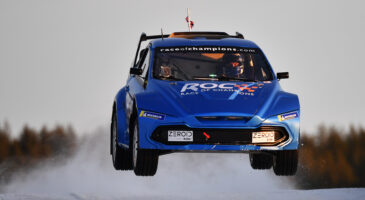 David Coulthard (GBR) au volant du Zeroid X1 lors des essais avant la Course des Champions.