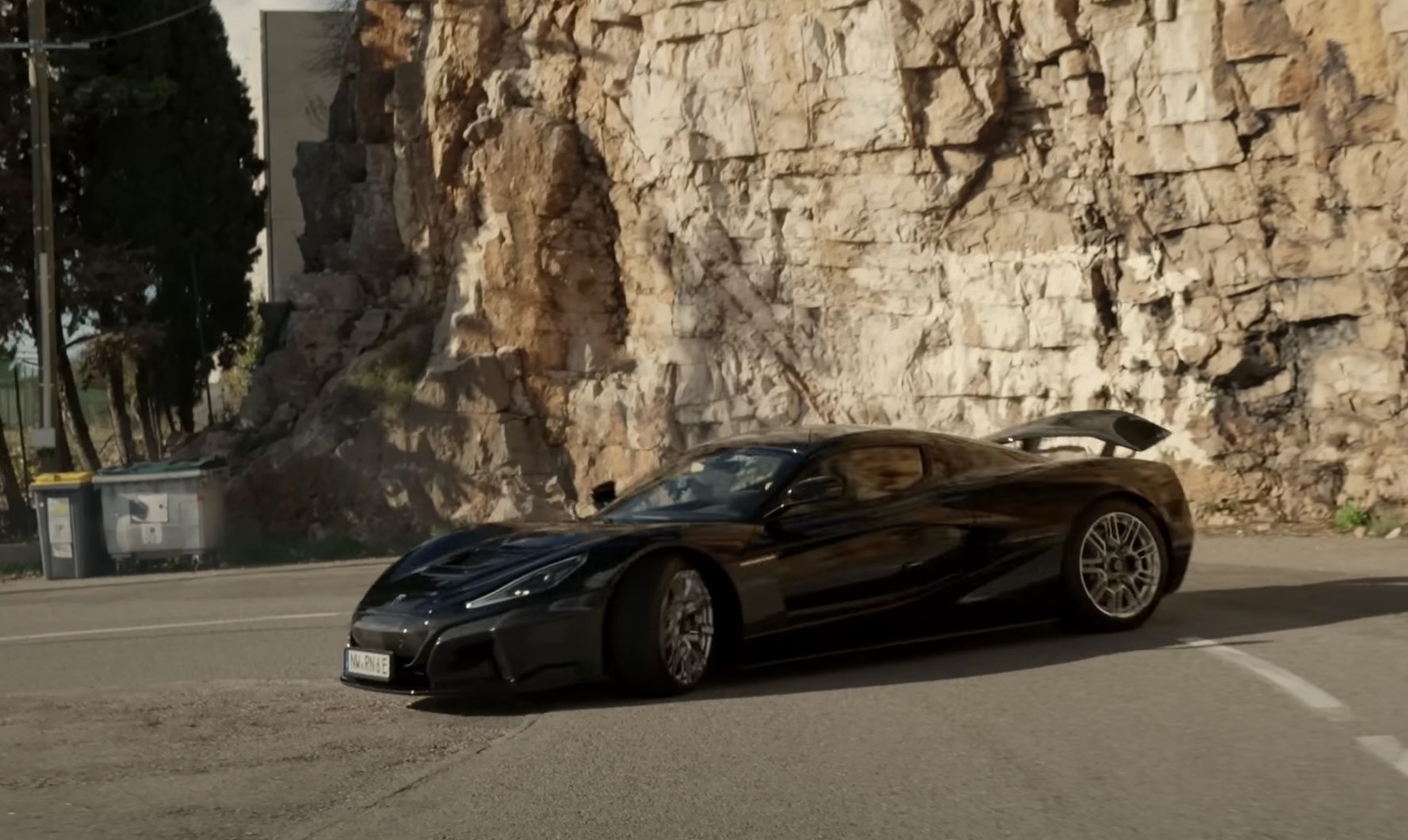 Quand Nico Rosberg Rimac Nevera Monaco