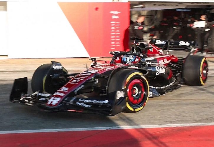 Alfa Romeo C43 shakedown 2023