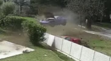 Ferrari accident vid&eacute;o Italie 2023