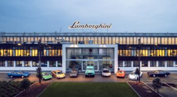 Lamborghini usine Sant&rsquo;Agata Bolognese 60 ans