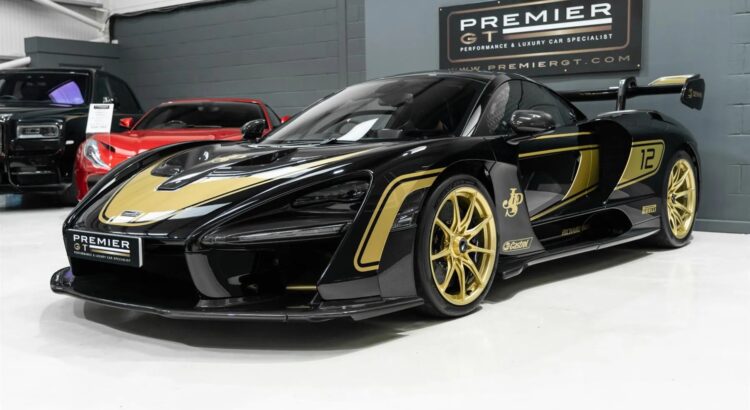 Cette McLaren Senna au superbe look "JPS Lotus" est à vendre !