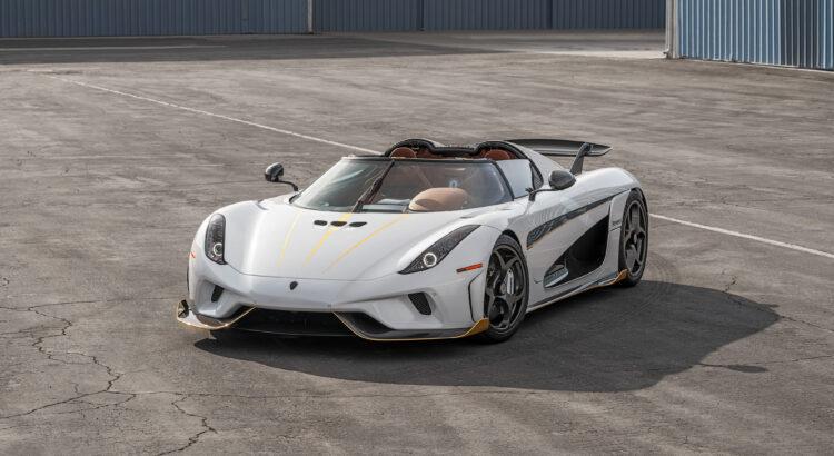 Cette Koenigsegg Regera atteint un prix délirant à cause de ses options !