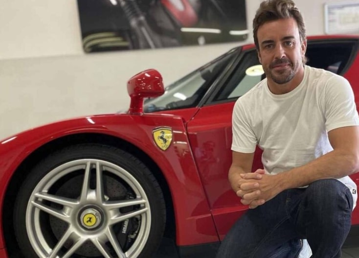 Fernando Alonso Ferrari Enzo