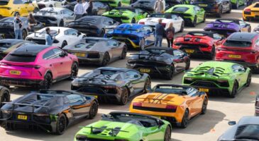 Lamborghini 60 ans UK Silverstone