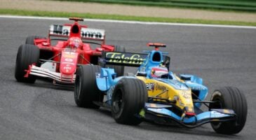 F1 Michael Schumacher Fernando Alonso Imola vid&eacute;o