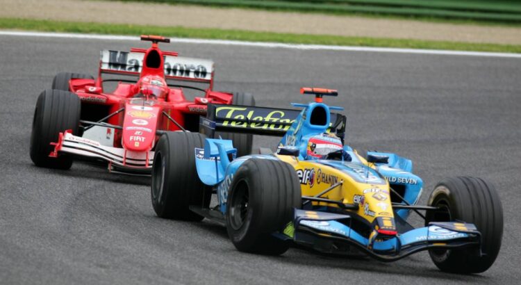 F1 Michael Schumacher Fernando Alonso Imola vidéo