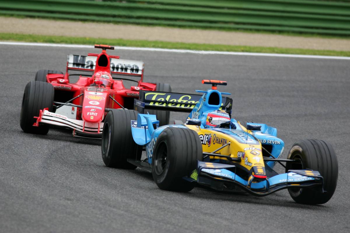 F1 Michael Schumacher Fernando Alonso Imola vidéo